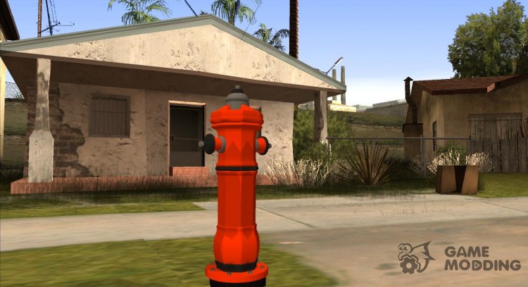 Новая водяная колонка HD для GTA San Andreas
