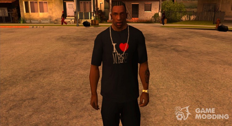 Me encanta mi camiseta (IV) para GTA San Andreas