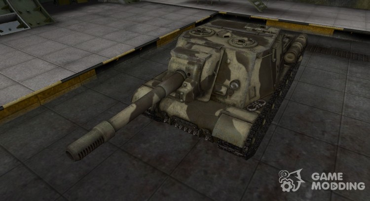El desierto de skin para el isu-152 para World Of Tanks