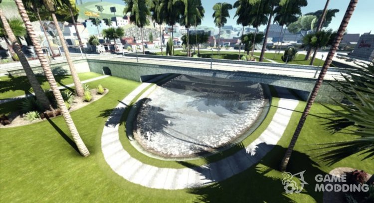 Сетка Разглаживается Глен Парк для GTA San Andreas