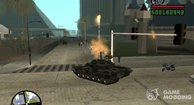TankMod for GTA San Andreas