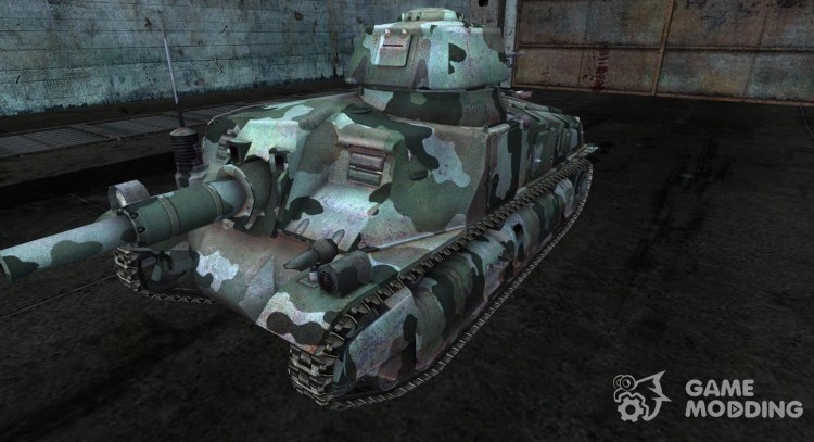 Skin for Somua S-40 for World Of Tanks