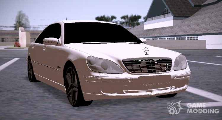 El Mercedes-benz S600 AMG para GTA San Andreas