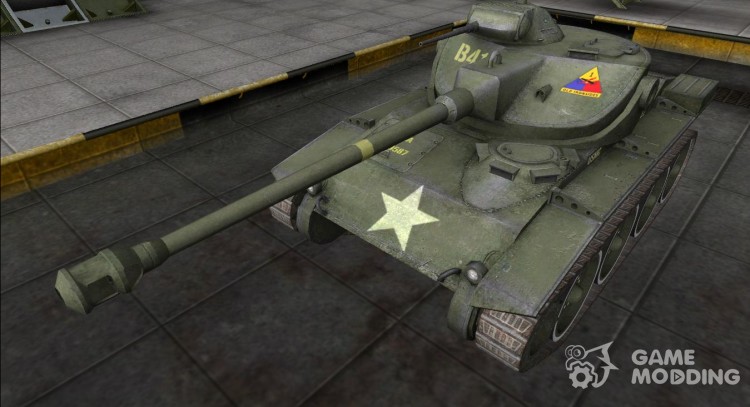 Шкурка для T71 для World Of Tanks