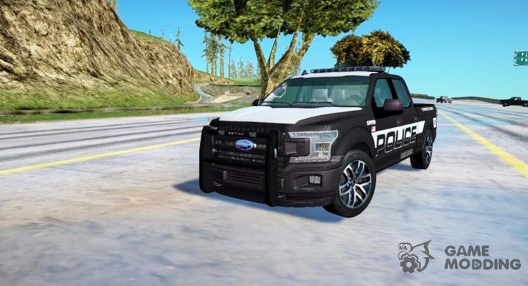 Форд F150 2019 Полицейские Изданию для GTA San Andreas