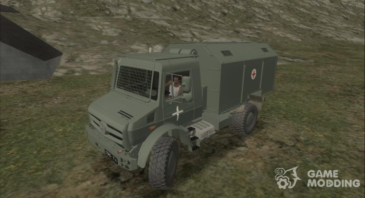 Mercedes-Benz Unimog ВСУ для GTA San Andreas