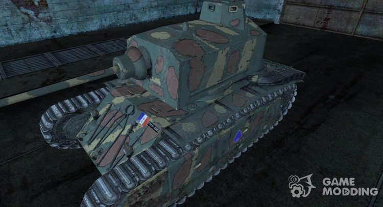 La piel por el ARL 44 para World Of Tanks