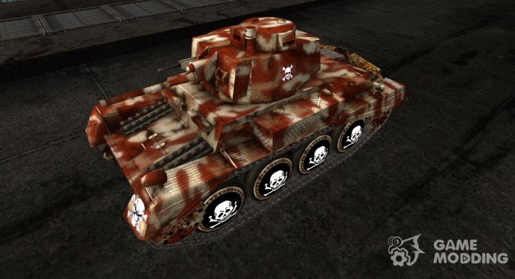 Skin for the Panzer 38 na for World Of Tanks