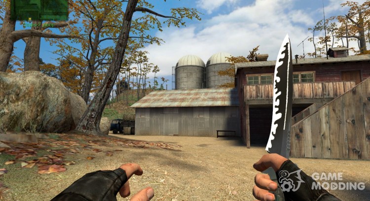 Nueva textura de cuchillo para Counter-Strike Source
