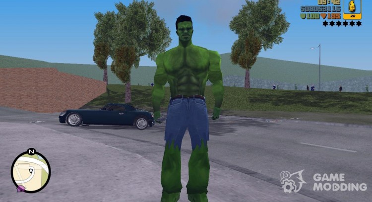 Hulk для GTA 3