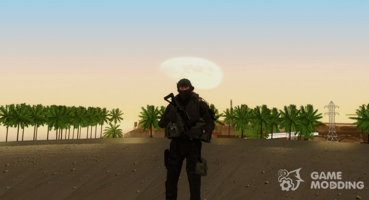 Modern Warfare 2 Soldier 14 для GTA San Andreas