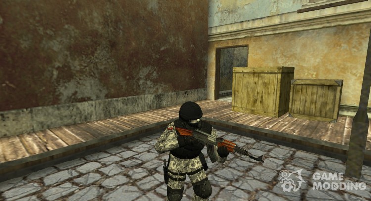Окончательно улучшеный SPAT HD для Counter Strike 1.6