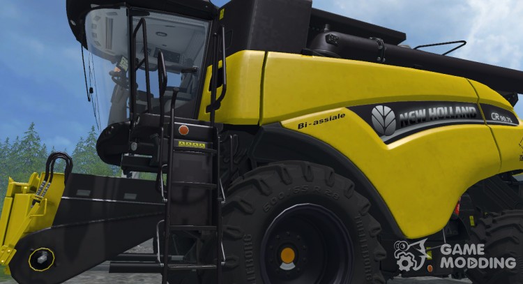 New Holland CR 90.75 Yellow Bull для Farming Simulator 2015