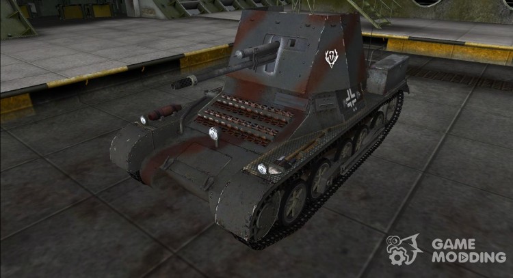 The skin for the PanzerJager I for World Of Tanks