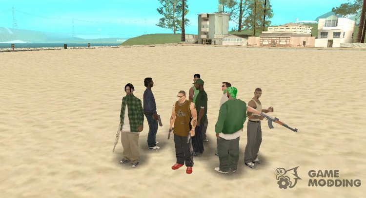 Call for Homies V2.0 for GTA San Andreas
