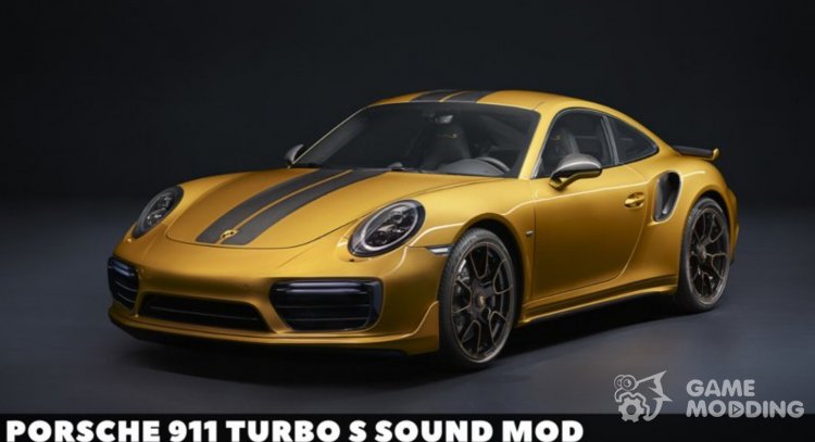 Porsche 911 Turbo S Sound Mod for GTA San Andreas