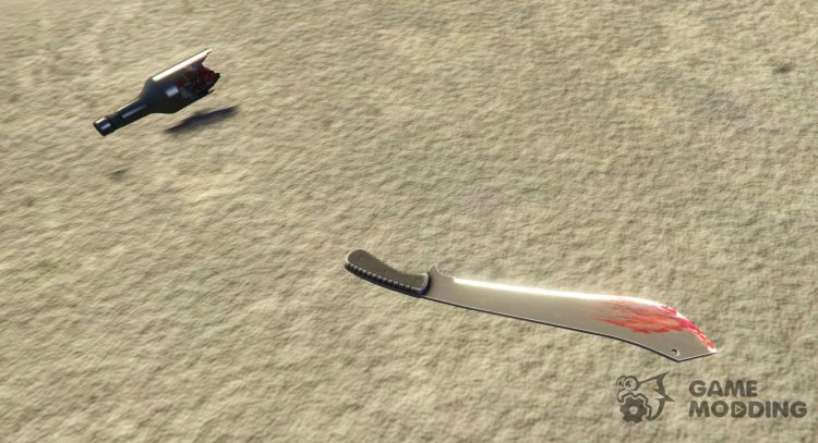 Persistent Weapon Blood 1.1 for GTA 5