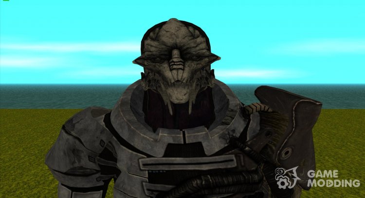 Сарен Артериус из Mass Effect для GTA San Andreas