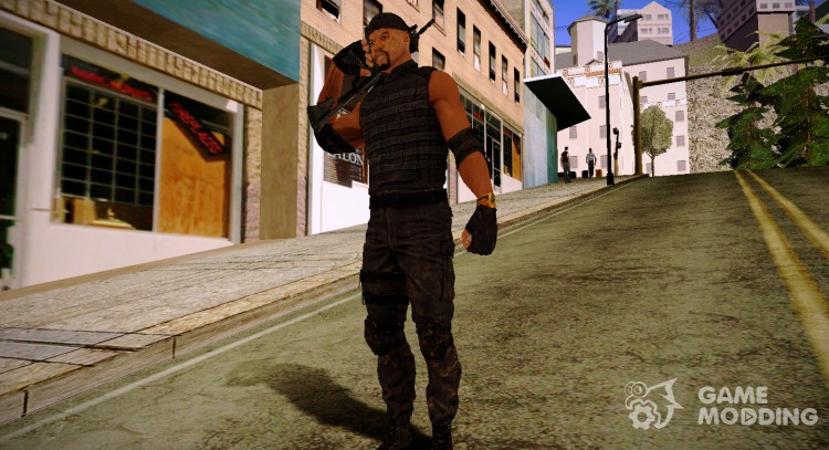 Nigger The Expendables for GTA San Andreas