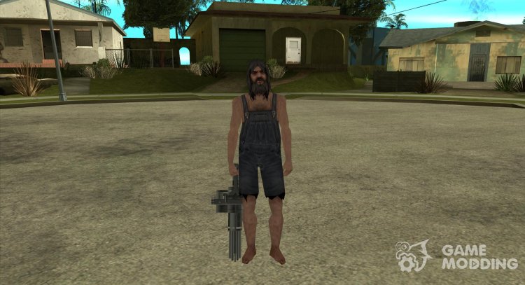 PED inadecuado con minigans para GTA San Andreas