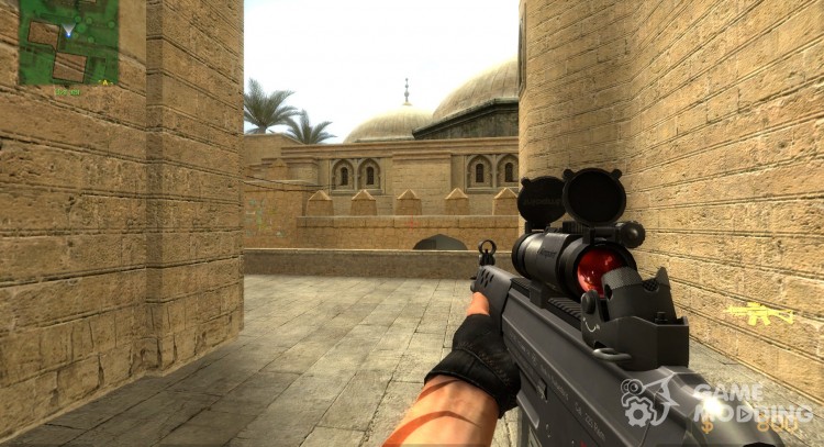 Hav0c's SG552 With Mix_Tape's Anims for Counter-Strike Source