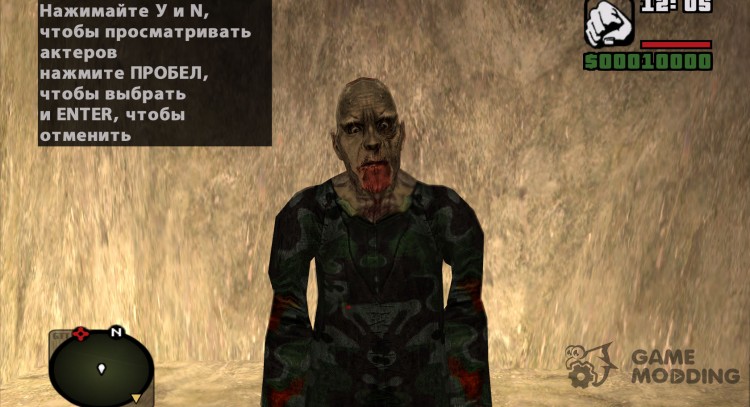 Zombie civilian from s. t. a. l. k. e. R v. 6 for GTA San Andreas