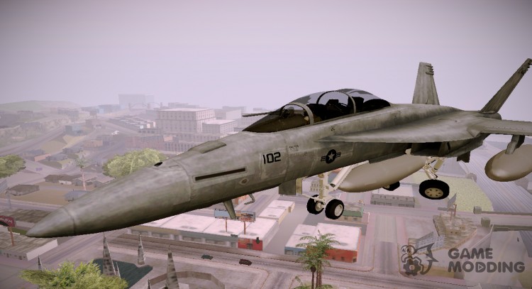 FA-18F Super Hornet af4 para GTA San Andreas