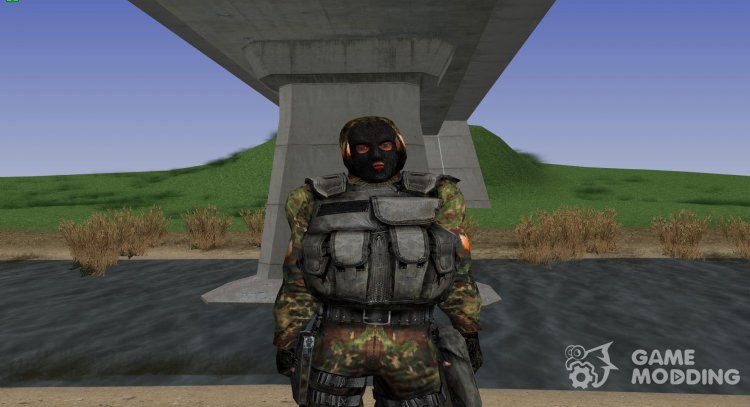 A member of the group Phoenix from S. T. A. L. K. E. R V. 4 for GTA San Andreas