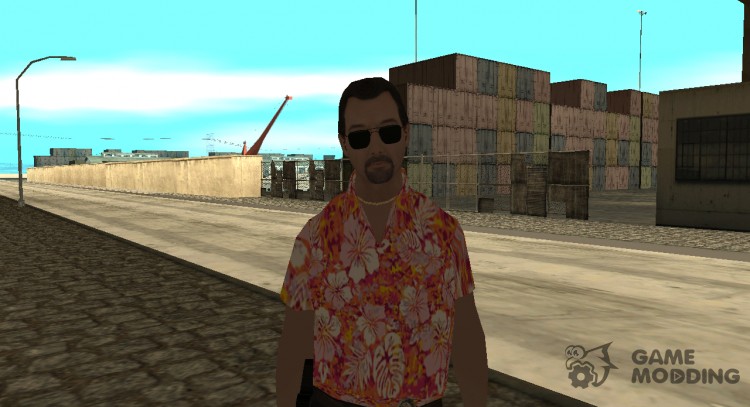 Гавайский коп (детектив) для GTA San Andreas