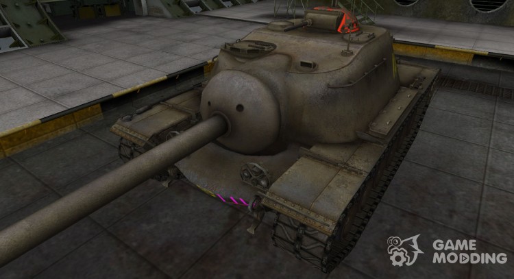 Контурные зоны пробития T110E3 для World Of Tanks