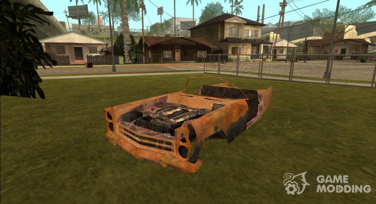 Abandoned cars from GTA 4