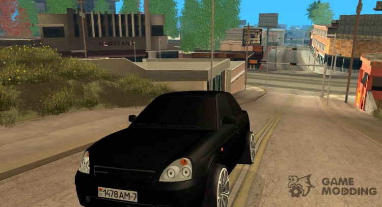 VAZ 2170 Black Style para GTA San Andreas