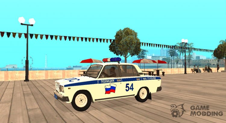 VAZ 2107 TRAFFIC POLICE for GTA San Andreas