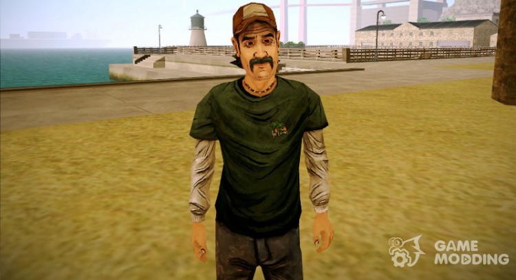 Kenny from The Walking Dead v1 para GTA San Andreas