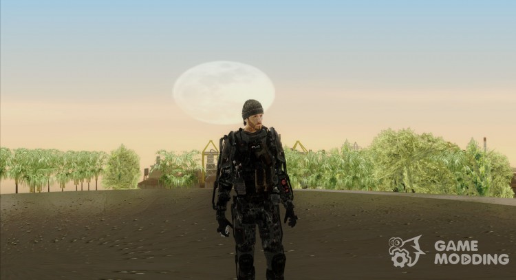 Cod Advanced Warfare Gideon for GTA San Andreas