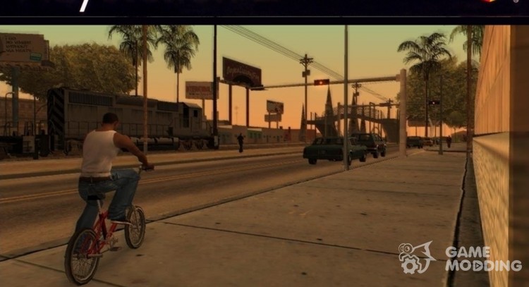 Download PS2 graphics on PC for GTA San Andreas