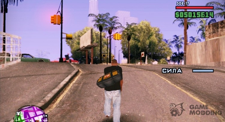 Оригинальные анимации GTA V для GTA San Andreas