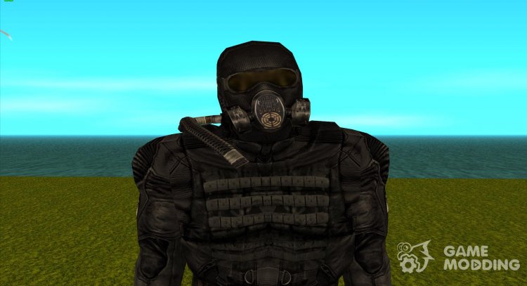 Miembro del grupo ángel Negro de S. T. A. L. K. E. R v. 5 para GTA San Andreas