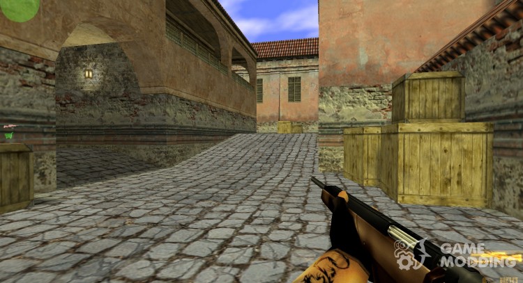 Scout Retex with new fire Sounds for Counter Strike 1.6