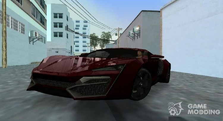 W Motors Lykan HyperSport для GTA Vice City