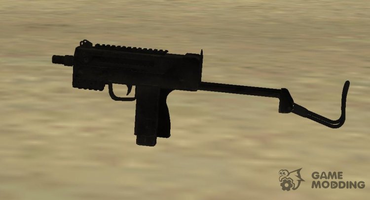 Battlefield Hardline MAC-10 With Stock for GTA San Andreas