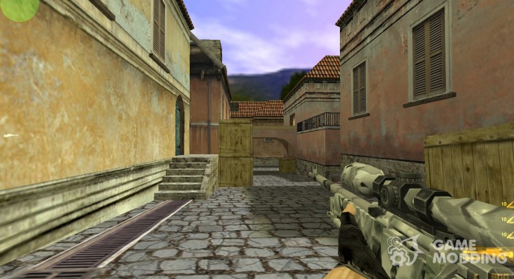 АРМ с немного камуфляж для Counter Strike 1.6