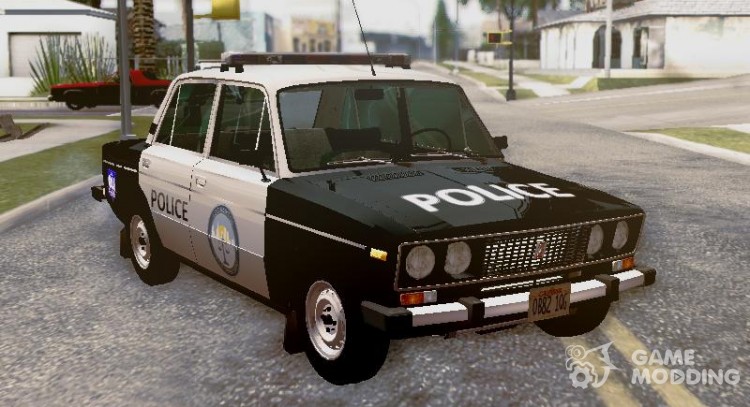 Vaz-2106 policía de Los Santos para GTA San Andreas