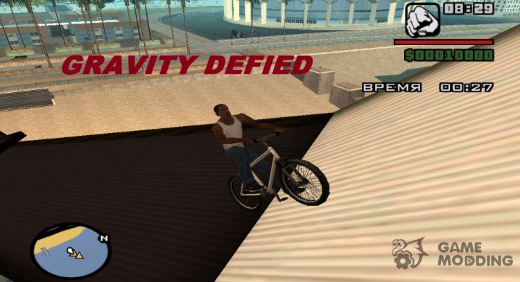 Gravity defied for GTA San Andreas