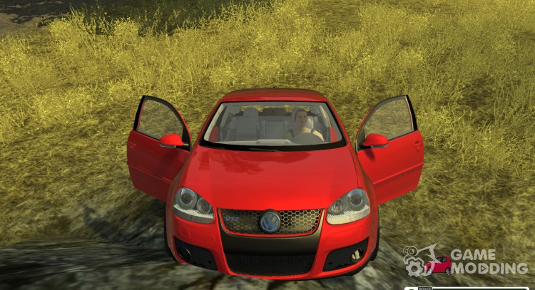 VW Golf Gti v1.0 Red para Farming Simulator 2013
