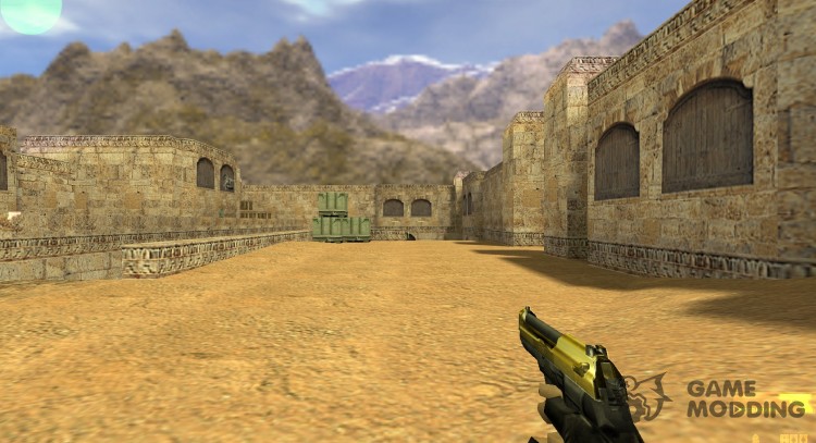 Armael's Gold Elite for Glock for Counter Strike 1.6