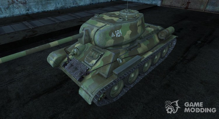Шкурка для Т-34-85 для World Of Tanks