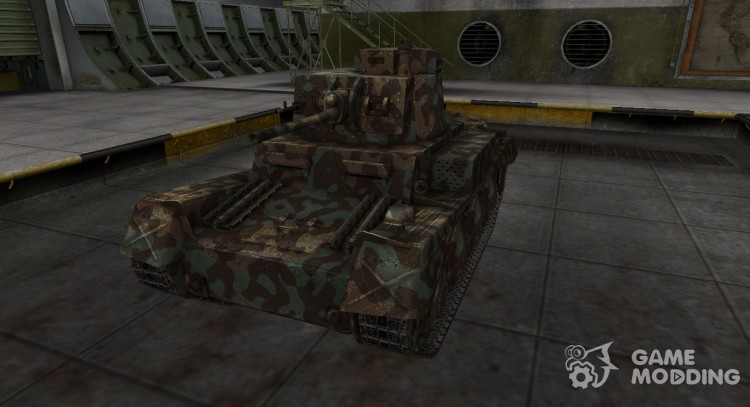Mountain camouflage for PzKpfw 38 n.A. for World Of Tanks