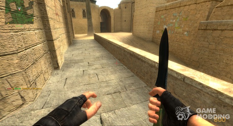 First reskin. Army commando knife for Counter-Strike Source
