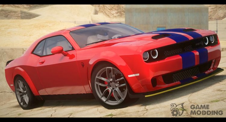 Dodge Challenger SRT Hellcat Ojo Rojo para GTA San Andreas